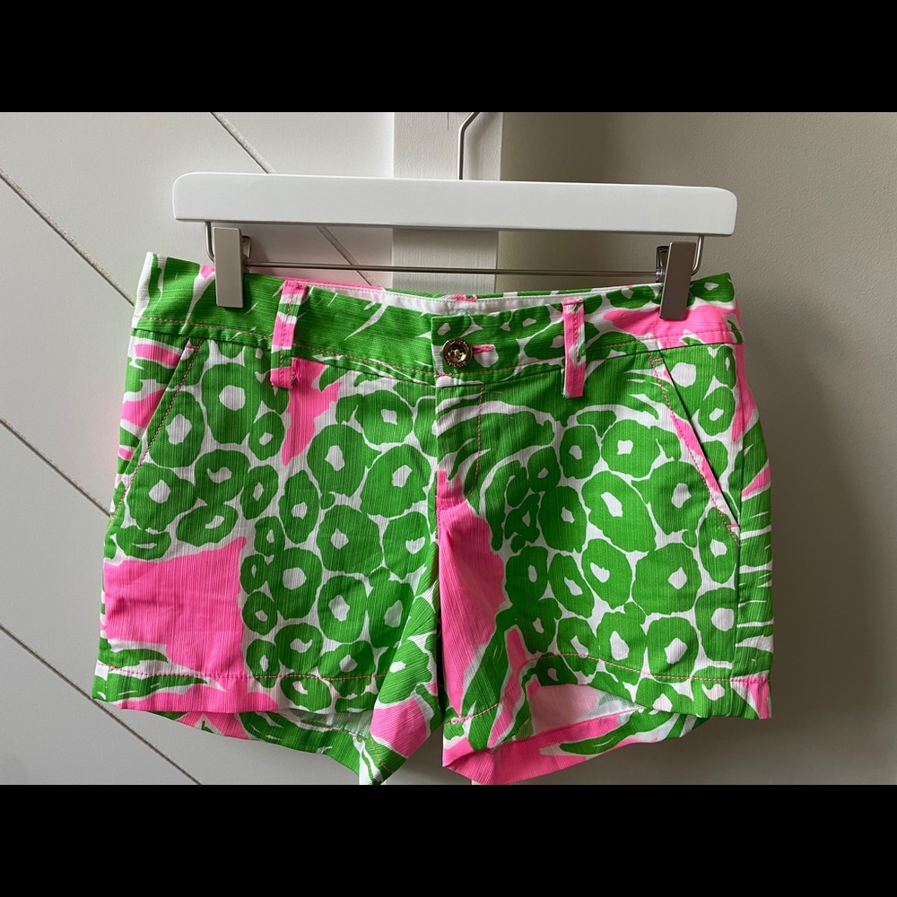 Lilly Pulitzer flamenco Callahan Shorts NWOT